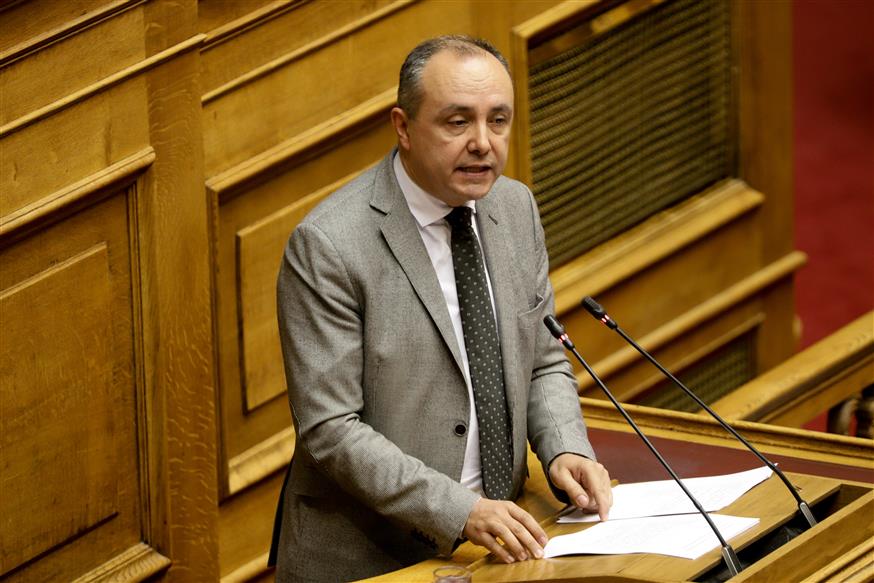 Ο νέος υφυπουργός Μακεδονίας - Θράκης Θεόδωρος Καράογλου (Eurokinissi)