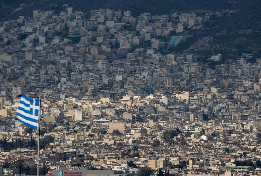 Η Αθήνα από ψηλά/EUROKINISSI/ΓΙΩΡΓΟΣ ΚΟΝΤΑΡΙΝΗΣ