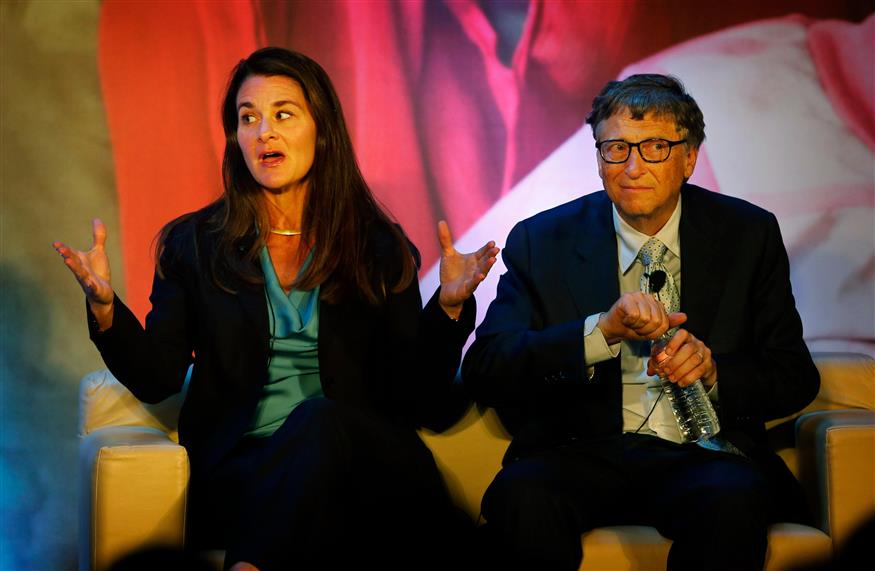 Bill - Melinda Gates (Copyright: AP Photo/Manish Swarup, File)