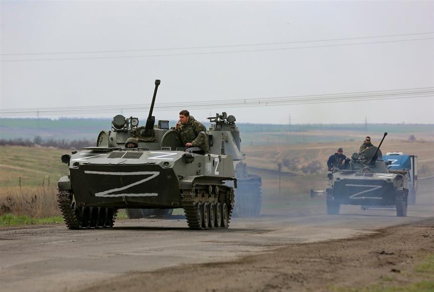 Ρωσικά στρατεύματα στην Ουκρανία / AP Photo