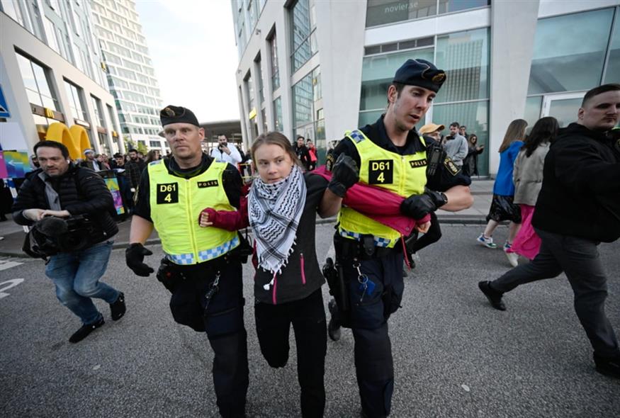 Eurovision: Αστυνομία και φιλοπαλαιστίνιοι διαδηλωτές συγκρούστηκαν (ΑΠΕ-ΜΠΕ)