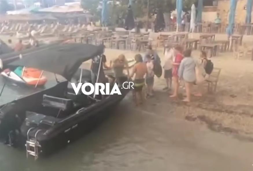 Φωτιά στη Σίβηρη Χαλκιδικής