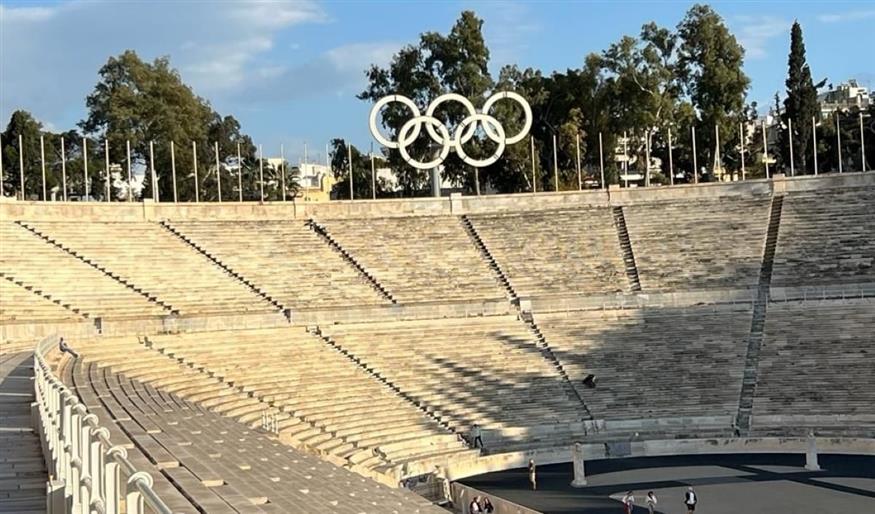 Η νέα κατασκευή των Ολυμπιακών Κύκλων στο Καλλιμάρμαρο Στάδιο