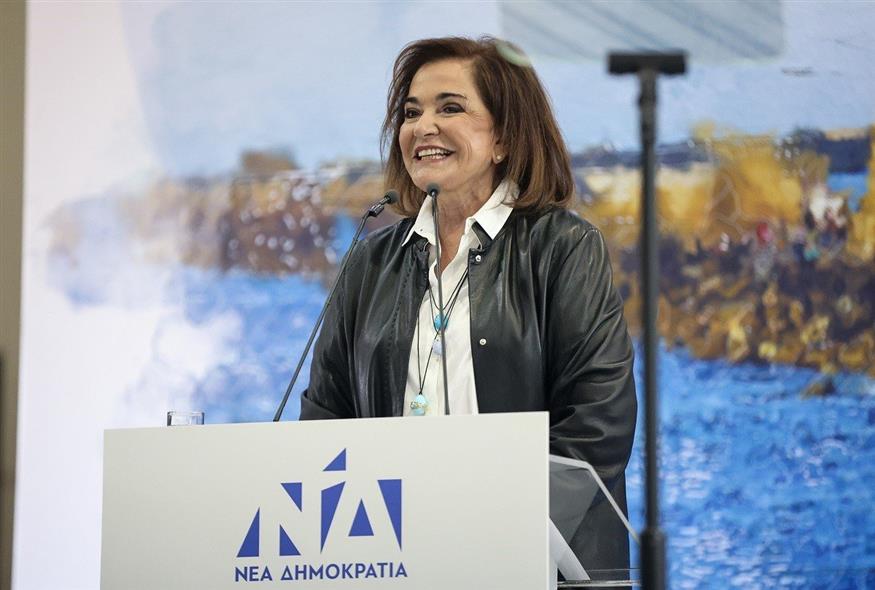Η βουλευτής της ΝΔ, Ντόρα Μπακογιάννη (Eurokinissi)