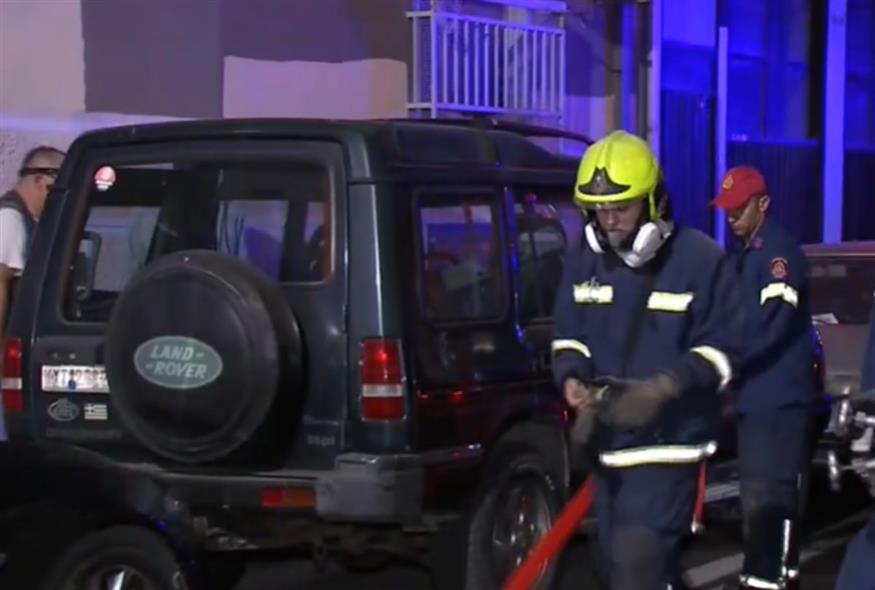 Φωτιά σε διαμέρισμα/ΕΡΤ