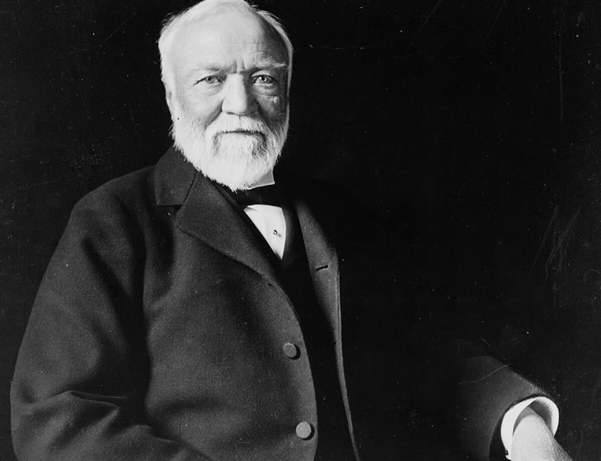 Ο Κάρνετζι ήταν φιλάνθρωπος!