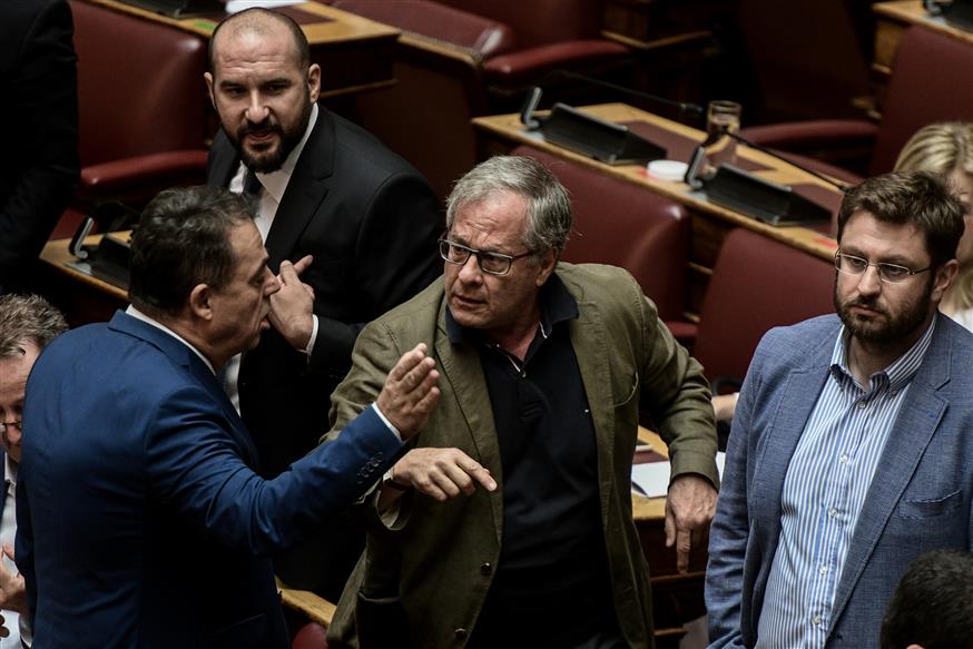 Ο βουλευτής του ΣΥΡΙΖΑ Κώστας Μάρκου (Copyright: Eurokinissi/Τατιάνα Μπόλαρη)