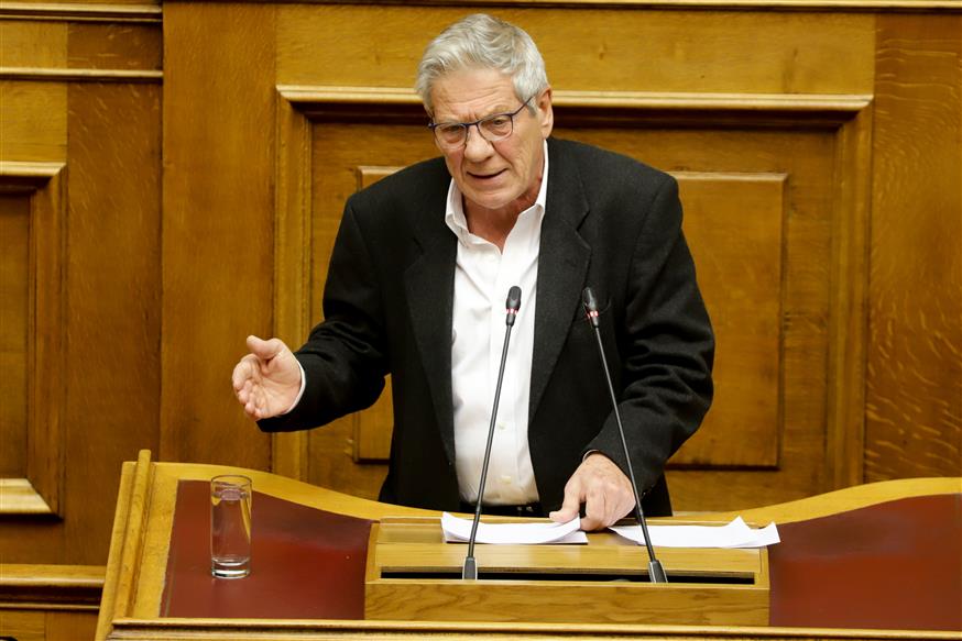 Ο βουλευτής του ΣΥΡΙΖΑ (copyright: Eurokinissi/Γιάννης Παναγόπουλος)