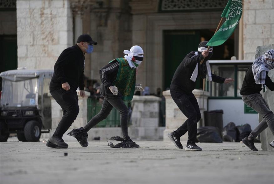 Συγκρούσεις Ισραηλινών - Παλαιστινίων στην Ιερουσαλήμ / AP Photo/Mahmoud Illean