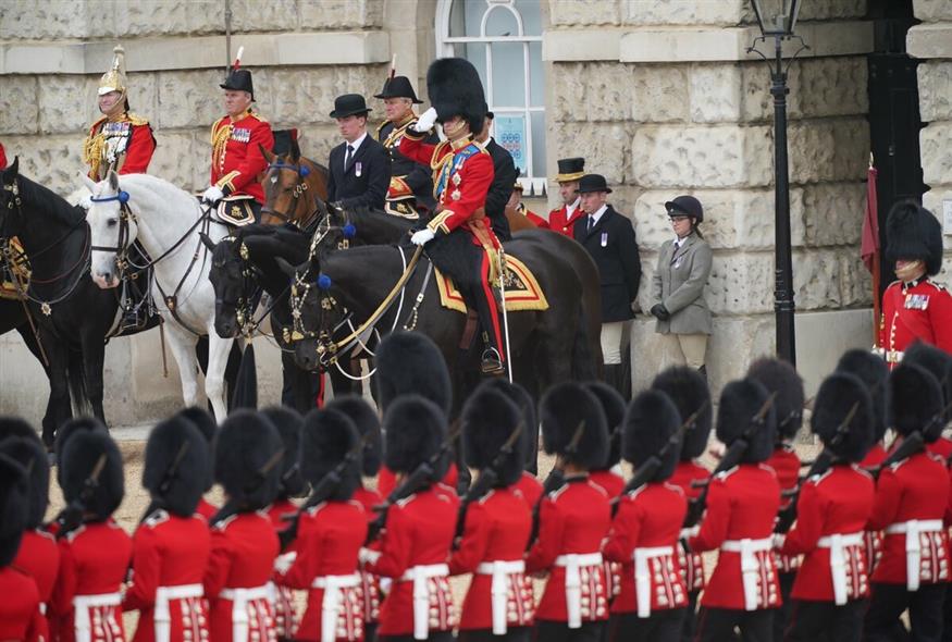 Ο πρίγκιπας Ουίλιαμ πάνω στο άλογό του / Twitter / The Duke and Duchess of Cambridge