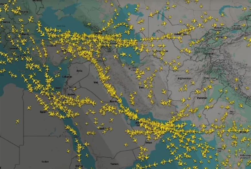 Ο έλεγχος του εναέριου χώρου (INSTAGRAM)