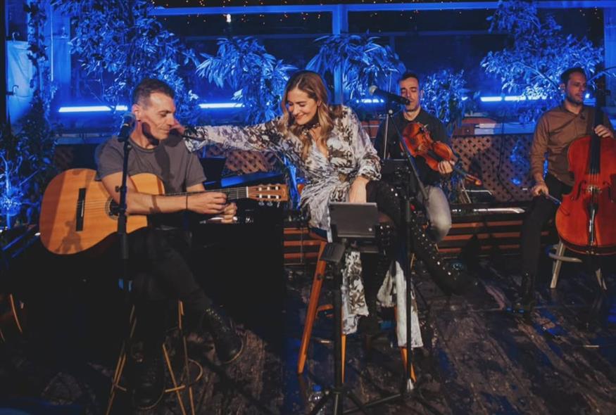 Μανώλης Φάμελλος και Νατάσσα Μποφίλιου (Copyright: Labrini Sotiriou)