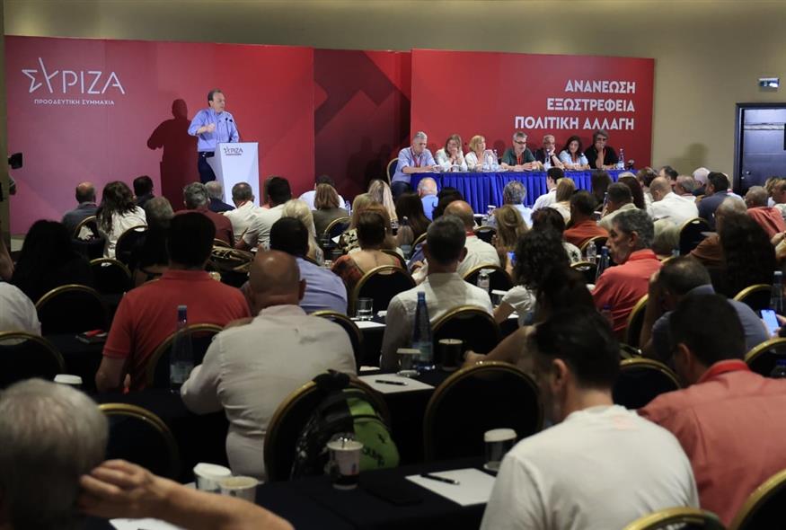Συνεδρίαση της ΚΕ του ΣΥΡΙΖΑ (ΓΙΩΡΓΟΣ ΚΟΝΤΑΡΙΝΗΣ/ EUROKINISSI)