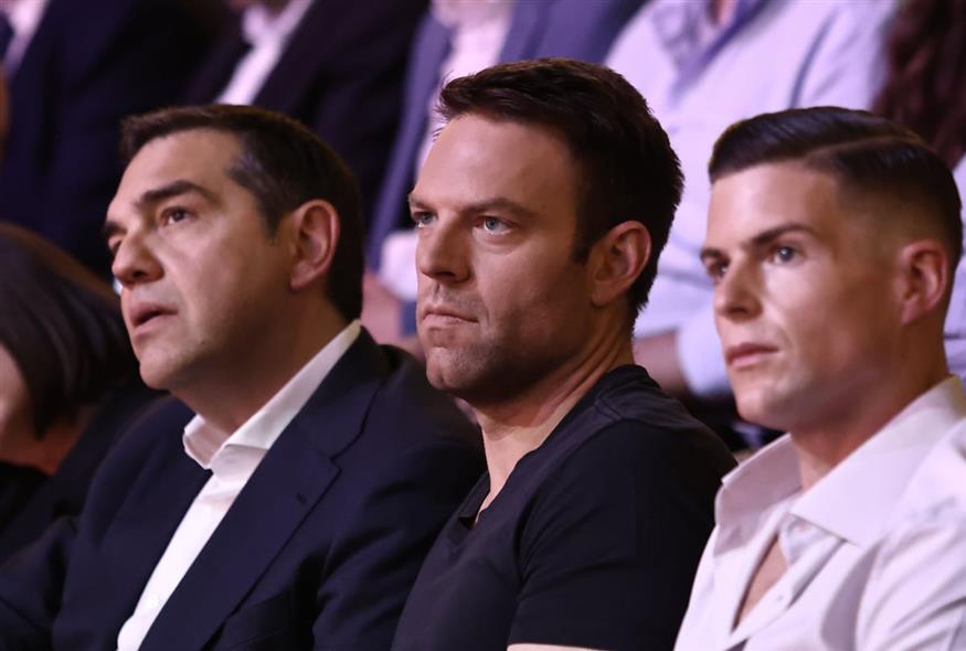 Στέφανος Κασσελάκης και Αλέξης Τσίπρας (INTIME NEWS/ΛΙΑΚΟΣ ΓΙΑΝΝΗΣ)