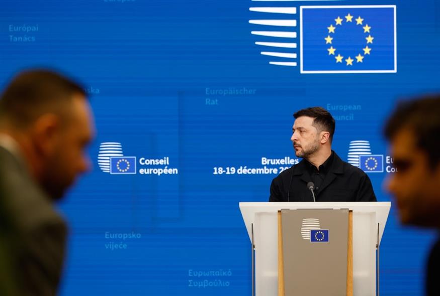 Βολοντίμιρ Ζελένσκι (AP Photo/Geert Vanden Wijngaert)