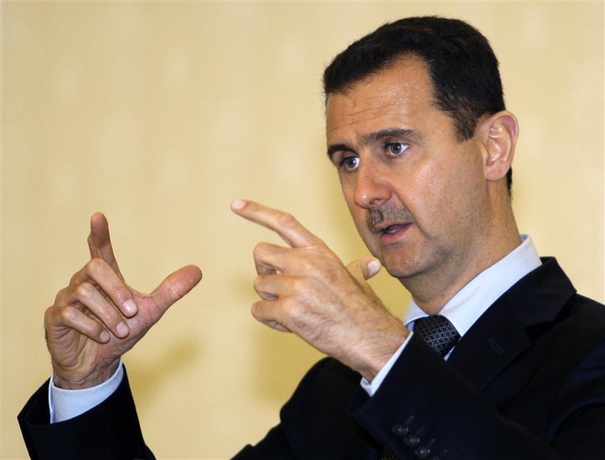 Μπασάρ Αλ Άσαντ/(AP Photo/Ibrahim Usta)