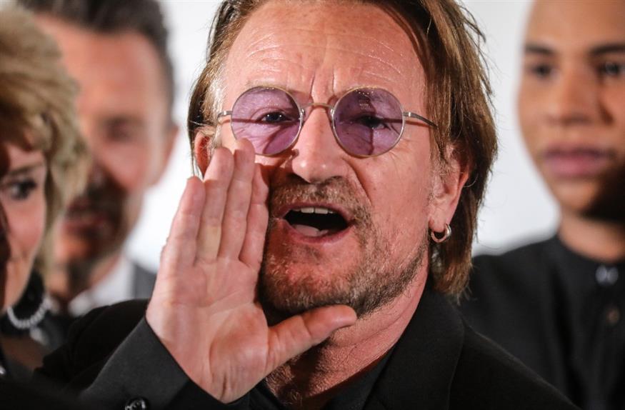 Bono  (Ludovic Marin, Pool via AP)