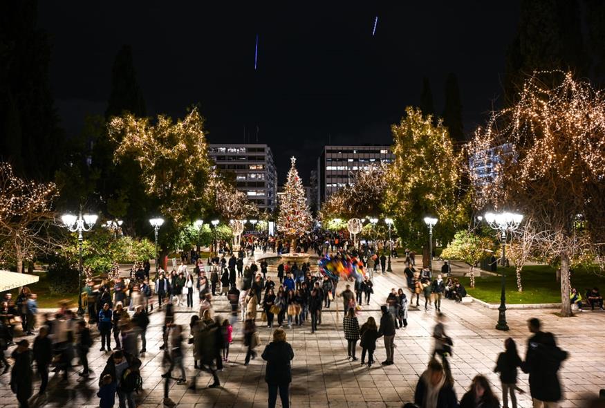 Χριστούγεννα στην Αθήνα (AP)