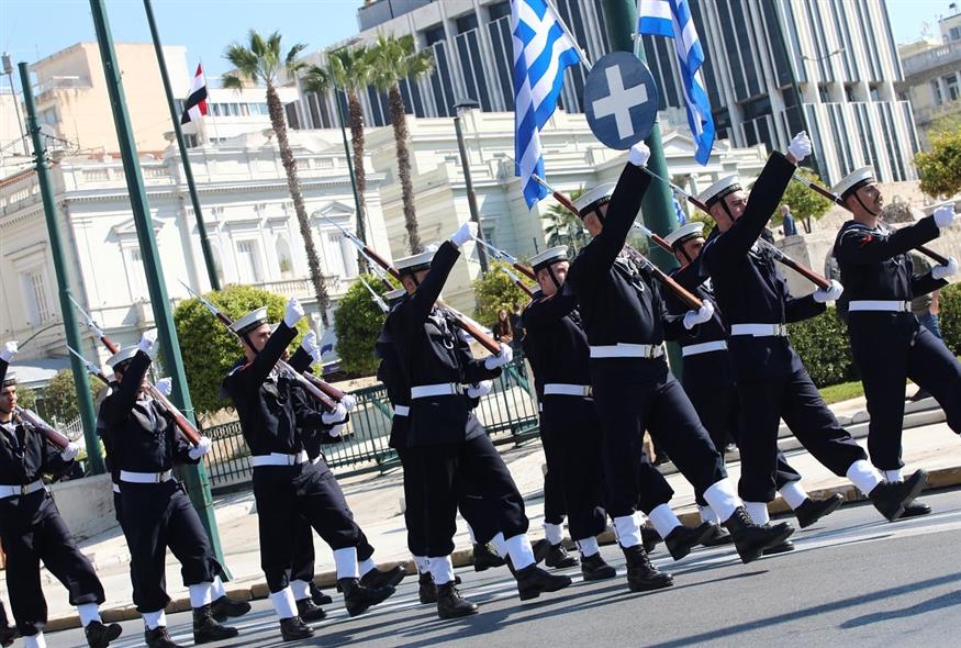 25η Μαρτίου: Η παρέλαση στην Αθήνα (Eurokinissi)