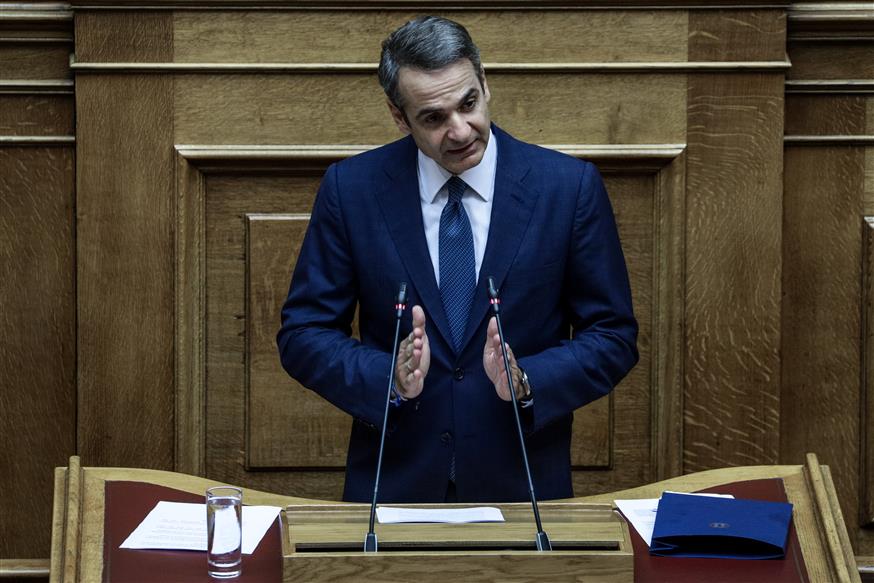Ο πρωθυπουργός, Κυριάκος Μητσοτάκης (copyright: Eurokinissi/Γιάννης Παναγόπουλος)