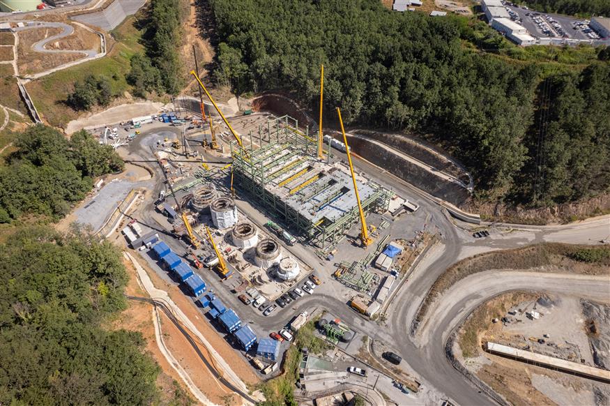 Με ταχείς ρυθμούς εξελίσσεται το μεταλλευτικό έργο στις Σκουριές