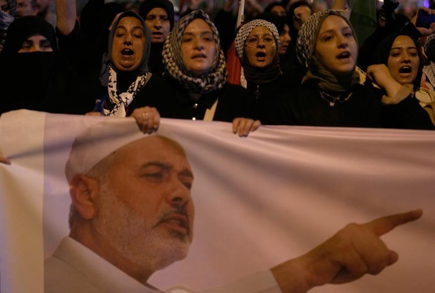 Διαδήλωση μετά τη δολοφονία Χανίγια/ΑP