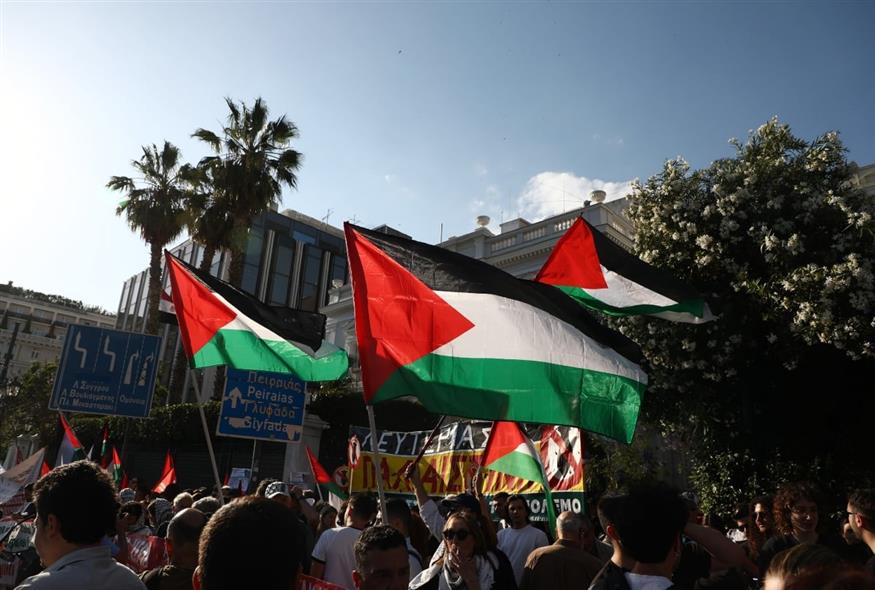 Global Sumud Flotilla: Συγκέντρωση διαμαρτυρίας έξω από το υπουργείο Εξωτερικών (ΙΝΤΙΜΕ)
