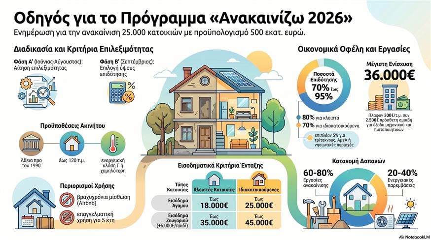 Ανακαινίζω 2026 Ανακαινίζω 2026