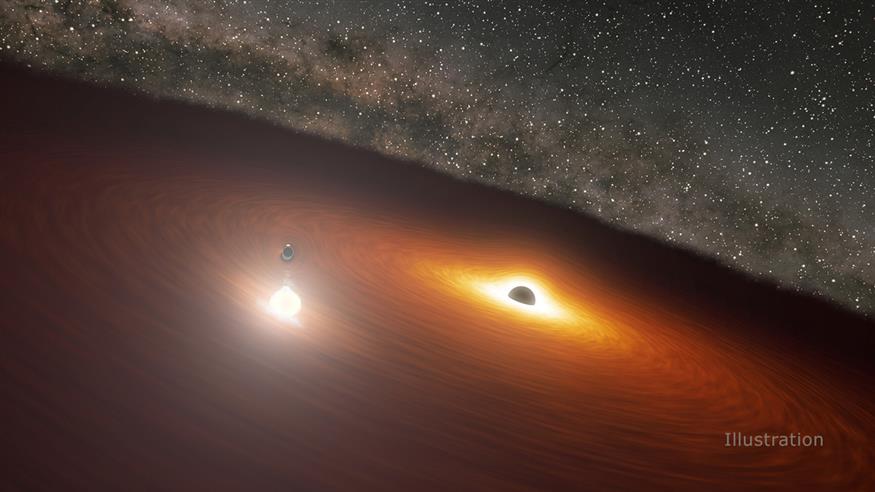 Η στιγμή της έκρηξης της «μαύρης τρύπας» έγινε ορατή για πρώτη φορά από τη Γη / Φωτογραφία NASA/JPL-Caltech