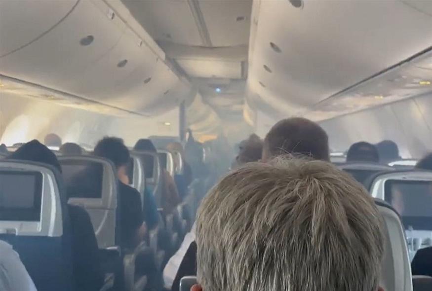 Πανικός στην πτήση της Delta Airlines (Video Capture)
