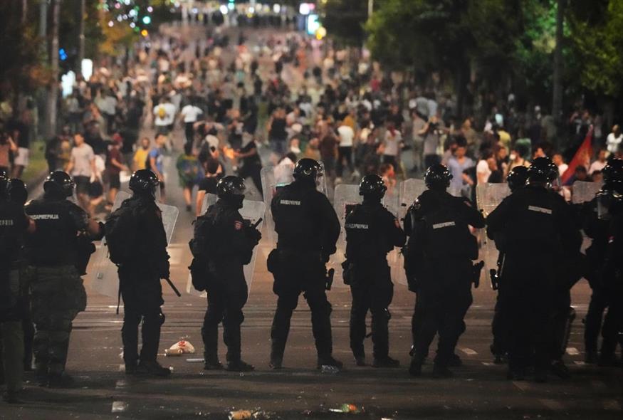 Διαδηλώσεις στη Σερβία/AP