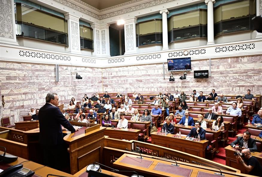 Η ΚΟ του ΣΥΡΙΖΑ - ΠΣ (ΜΙΧΑΛΗΣ ΚΑΡΑΓΙΑΝΝΗΣ/EUROKINISSI)