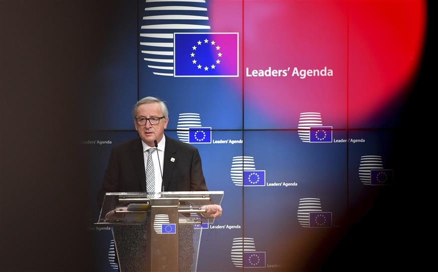 Πρόεδρος της Ευρωπαϊκής Επιτροπής, Ζαν Κλοντ Γιούνκερ (Copyright: AP Photo/Geert Vanden Wijngaert)
