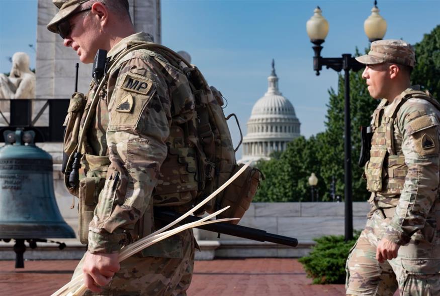 Εθνοφρουρά στην Ουάσιγκτον/ΑP