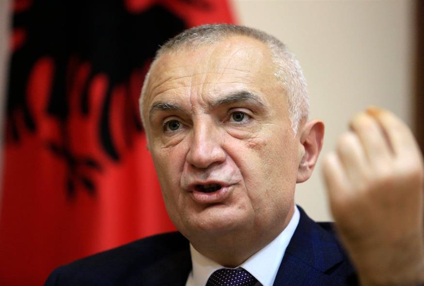 Ο Αλβανός πρόεδρος Ιλίρ Μέτα / AP Photo/Hektor Pustina
