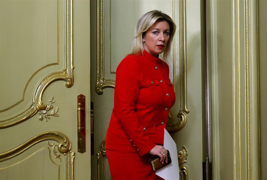 Μαρία Ζαχάροβα (Maxim Shemetov/ Pool Photo via AP)