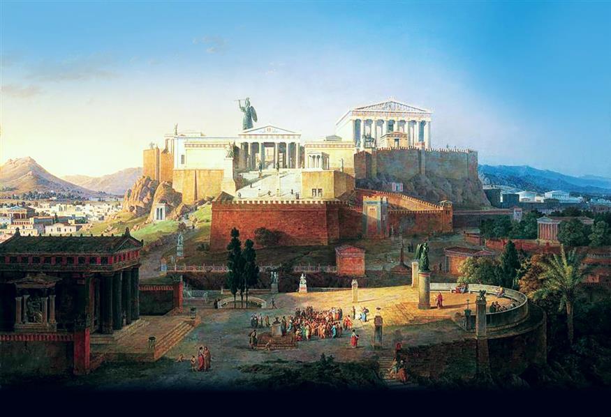 Κάπως έτσι θα ήταν η Ακρόπολη...
