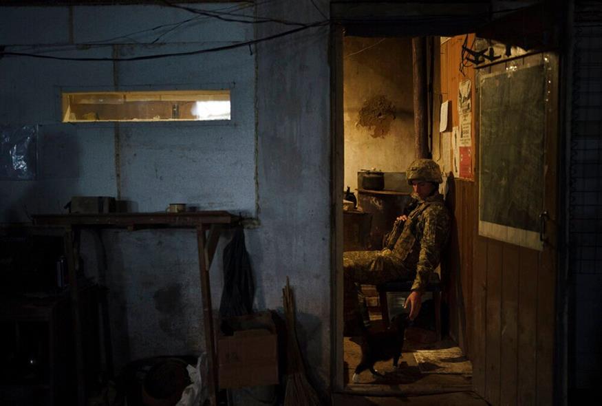 Εικόνα από τον πόλεμο στην Ουκρανία/AP Photo/Felipe Dana