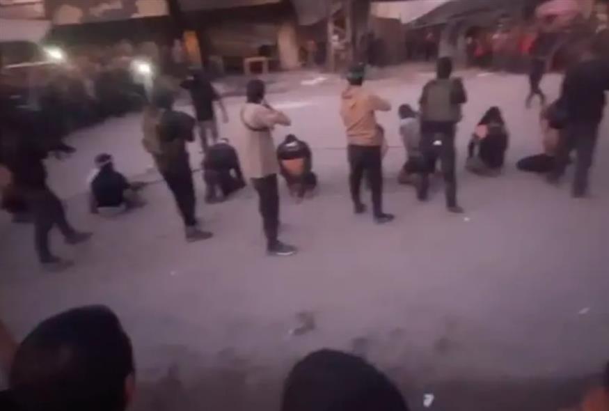 Εν ψυχρώ εκτελέσεις από τη Χαμάς (video capture)