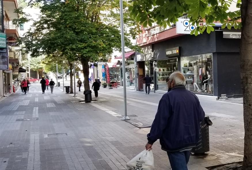 Στιγμιότυπο από την πόλη της Κοζάνης/eurokinissi – φωτογραφία αρχείου