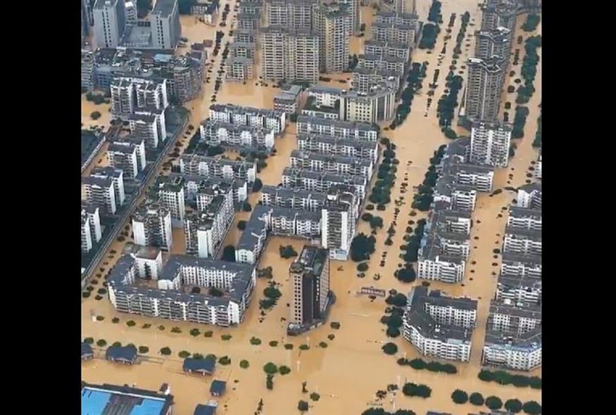 Πλημμύρες στην Κίνα (Χ)