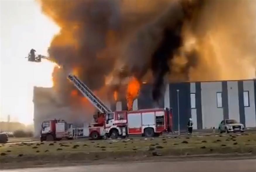 Φωτιά σε αμερικανικό εργοστάσιο κατασκευής drones (Twitter)