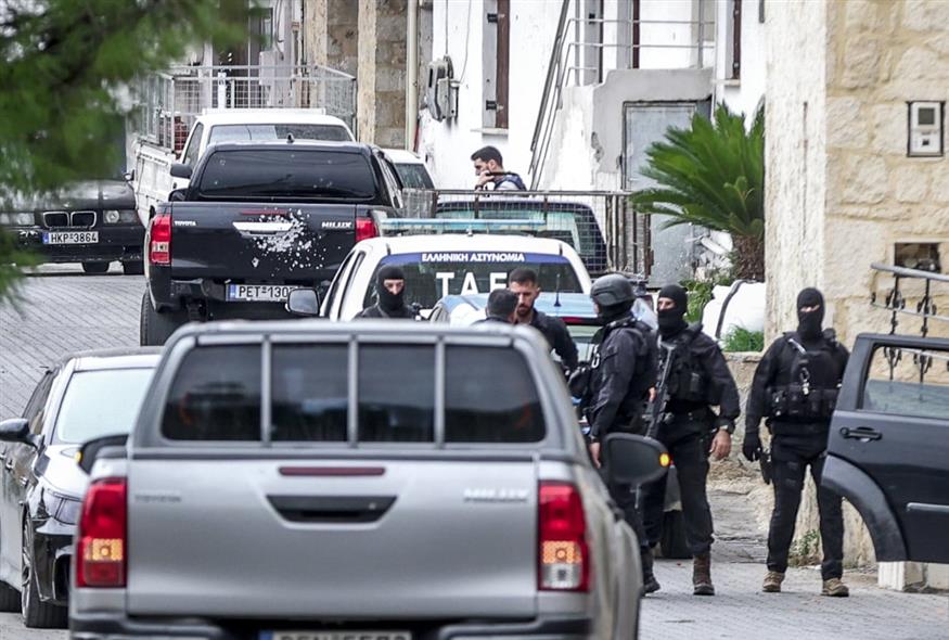 Αστυνομικοί στα Βορίζια (Eurokinissi)