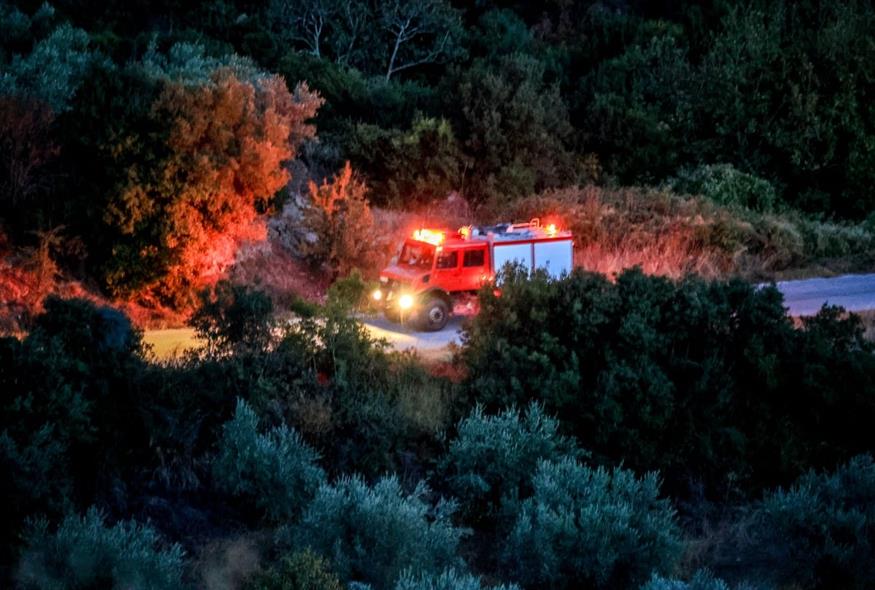 Λάρισα: Επιχείρηση διάσωσης του 53χρονου (EUROKINISSI)