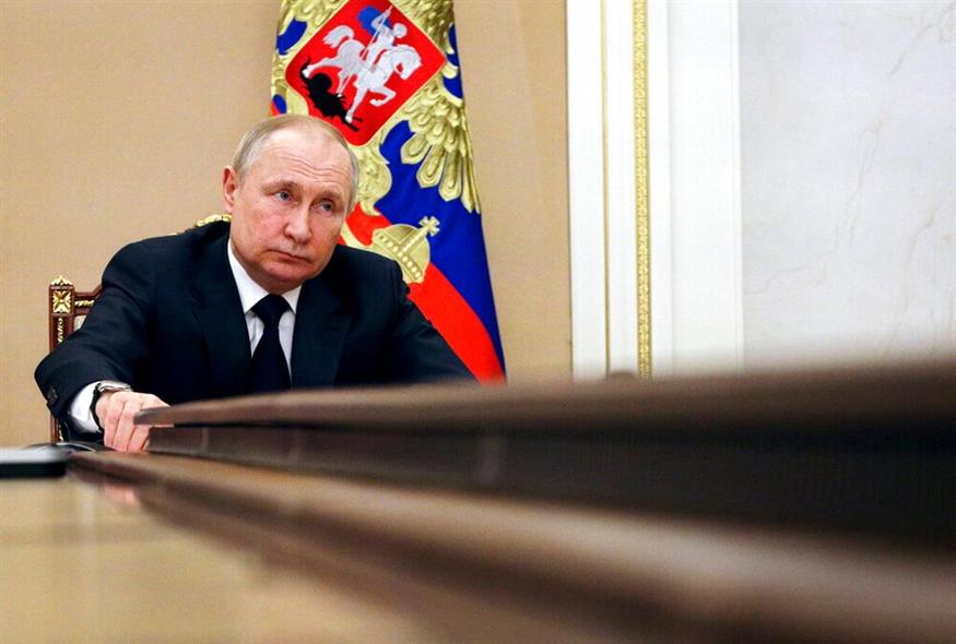 Ο Ρώσος πρόεδρος/Mikhail Klimentyev, Sputnik, Kremlin Pool Photo via AP, File