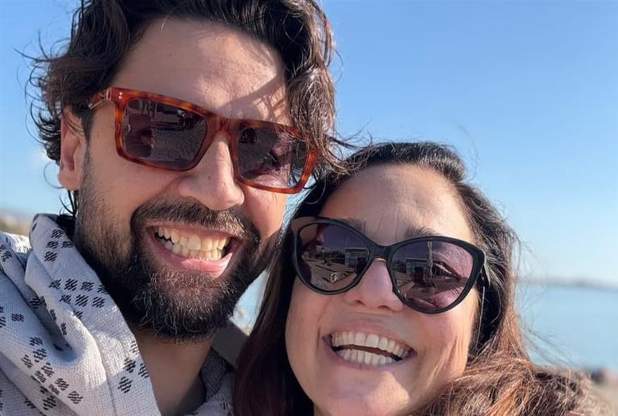 Δημήτρης Τσινιδέλος και Ελένη Καρακάση (Copyright: Instagram)