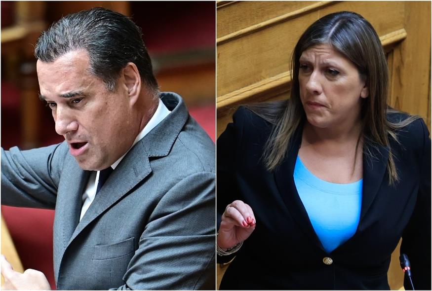 Άδωνις Γεωργιάδης - Ζωή Κωνσταντοπούλου (EUROKINISSI)