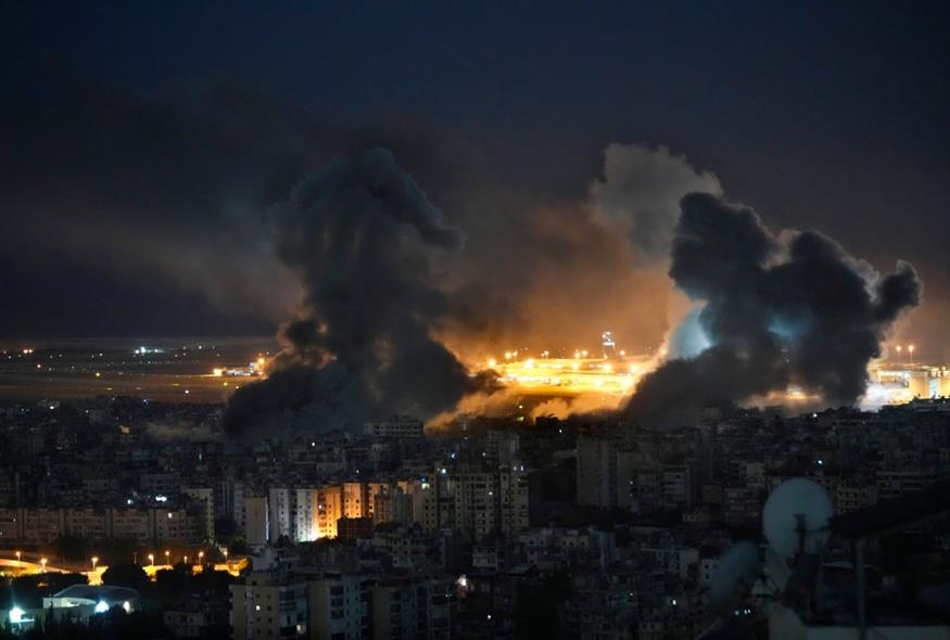 Βομβαρδισμοί στον Λίβανο (AP Photo/Hussein Malla)