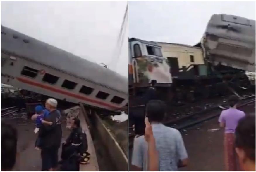 Σύγκρουση τρένων στην Ινδονησία  (Χ)