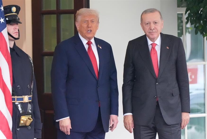 Τραμπ-Ερντογάν (AP)